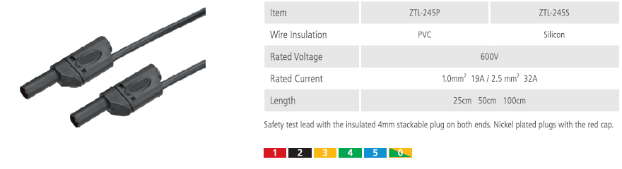 4mm Stackable Test Lead 2